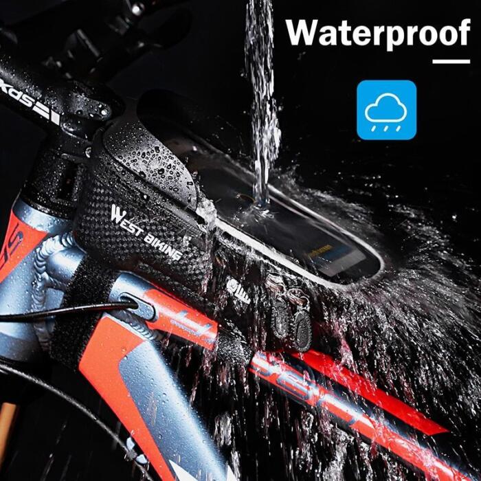 Funda de teléfono para marco frontal de bicicleta - Imagen 2
