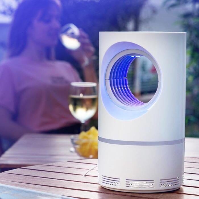 Lámpara Ultravioleta antimosquitos luz de noche USB LED - Imagen 3