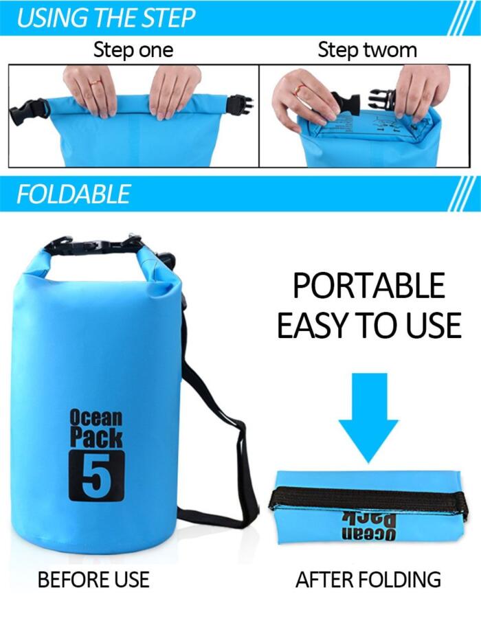 Bolsa impermeable para la playa o deporte - Imagen 4