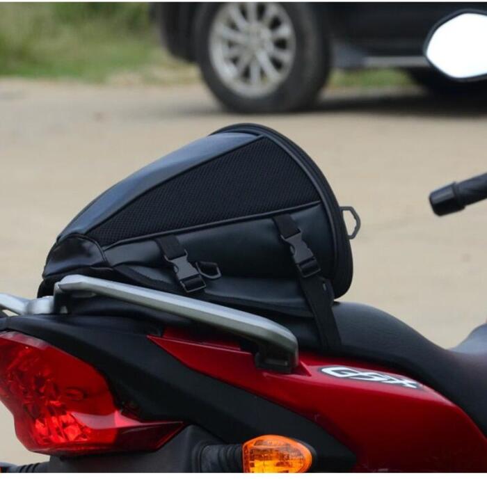 Bolsa trasera para asiento trasero de moto - Imagen 2