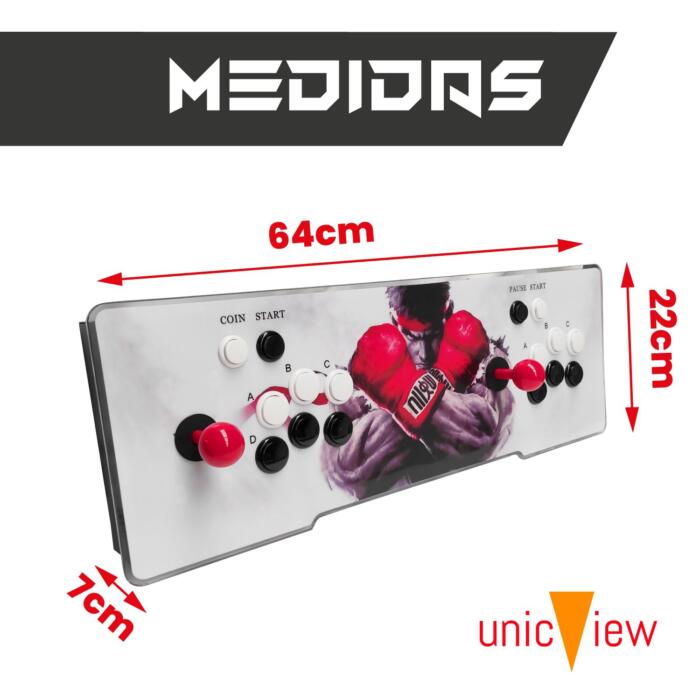 Retro consola arcade Pandora Box 10 (6100 Juegos) - Imagen 2