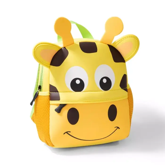 Mochila escolares infantil con diseño de animales - Imagen 2