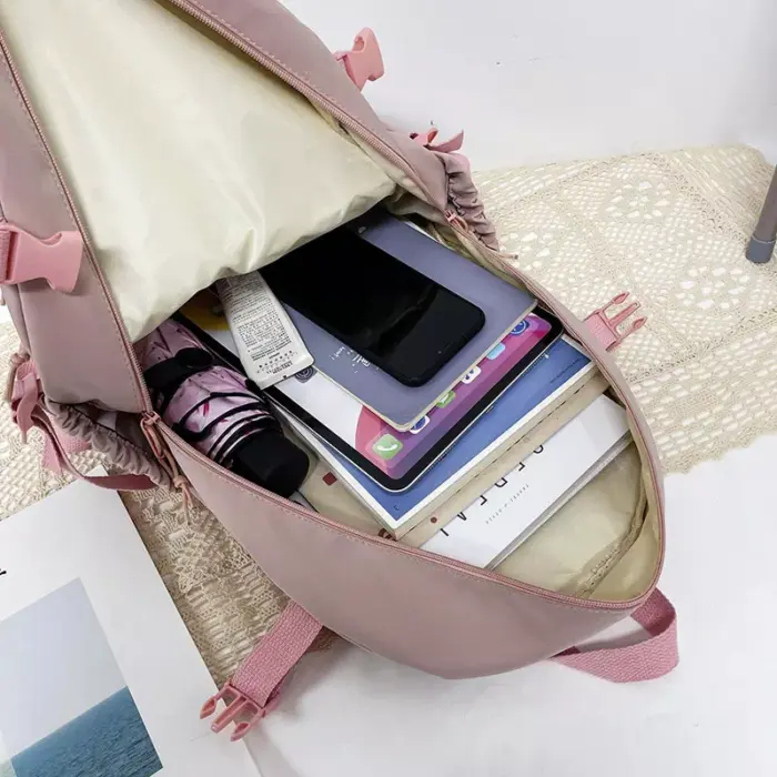 Mochila Escolar con Varios Bolsillos - Imagen 4