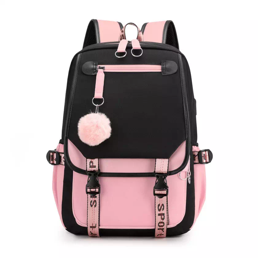 Mochila escolar con puerto USB powderblue-hare-380135.hostingersite.com