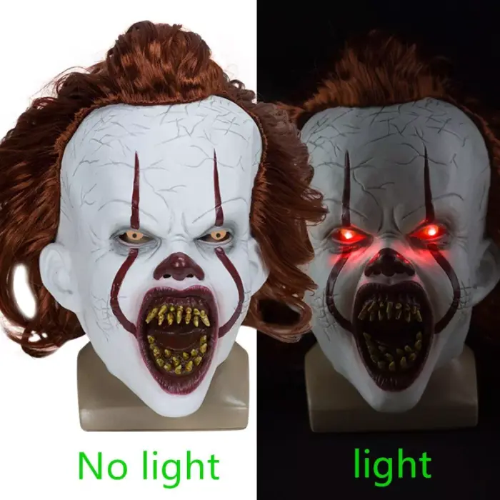 Máscara de Halloween Pennywise IT - Imagen 5