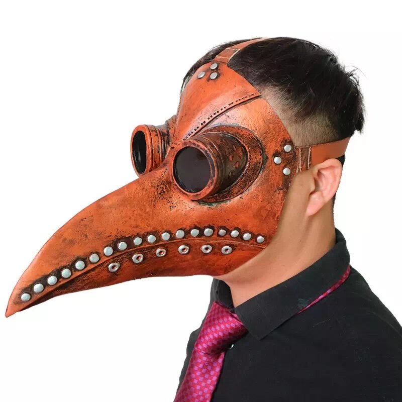 Máscara de peste negra steampunk para Halloween powderblue-hare-380135.hostingersite.com